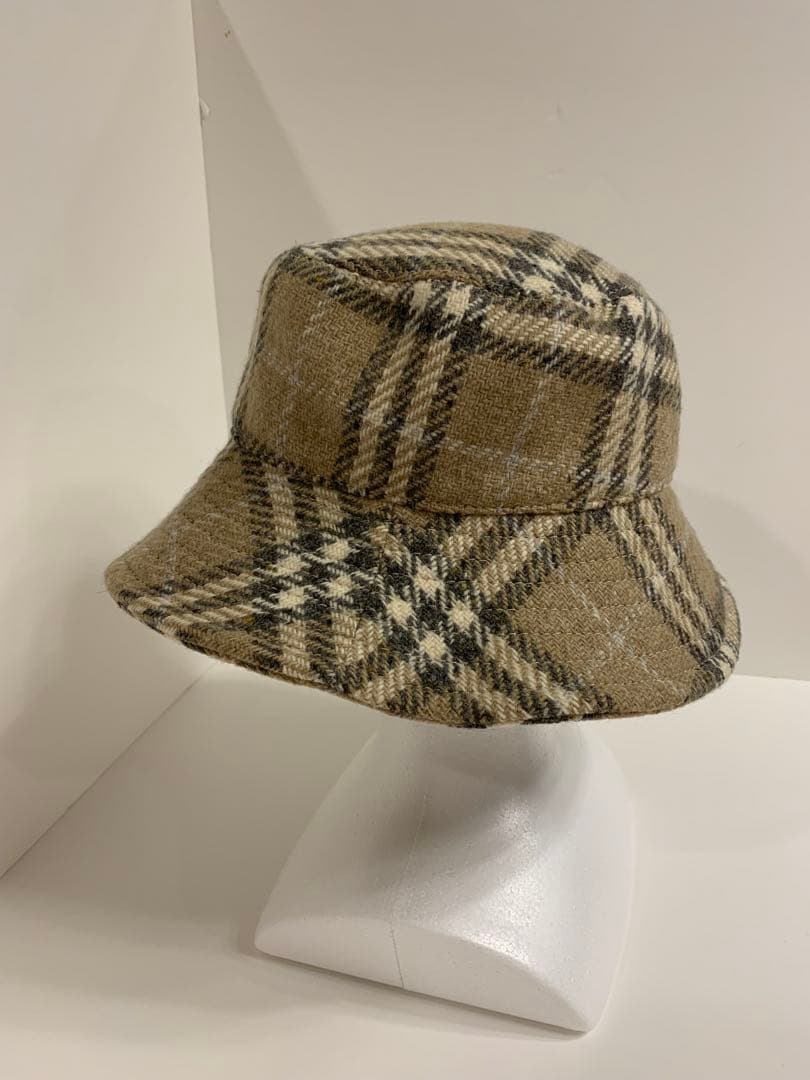 希少❣️美品❣️バーバリー ロンドン ウール帽子　バケット　ハット