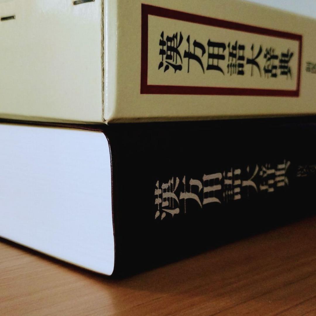 漢方用語大辞典（1463ページ見たところ書込なし(極美)　函に幾分しわ・傷・汚れ