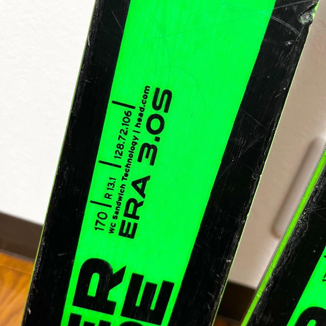 【極美品】HEAD SUPERSHAPE i.MAGUNUM 170cm スキー