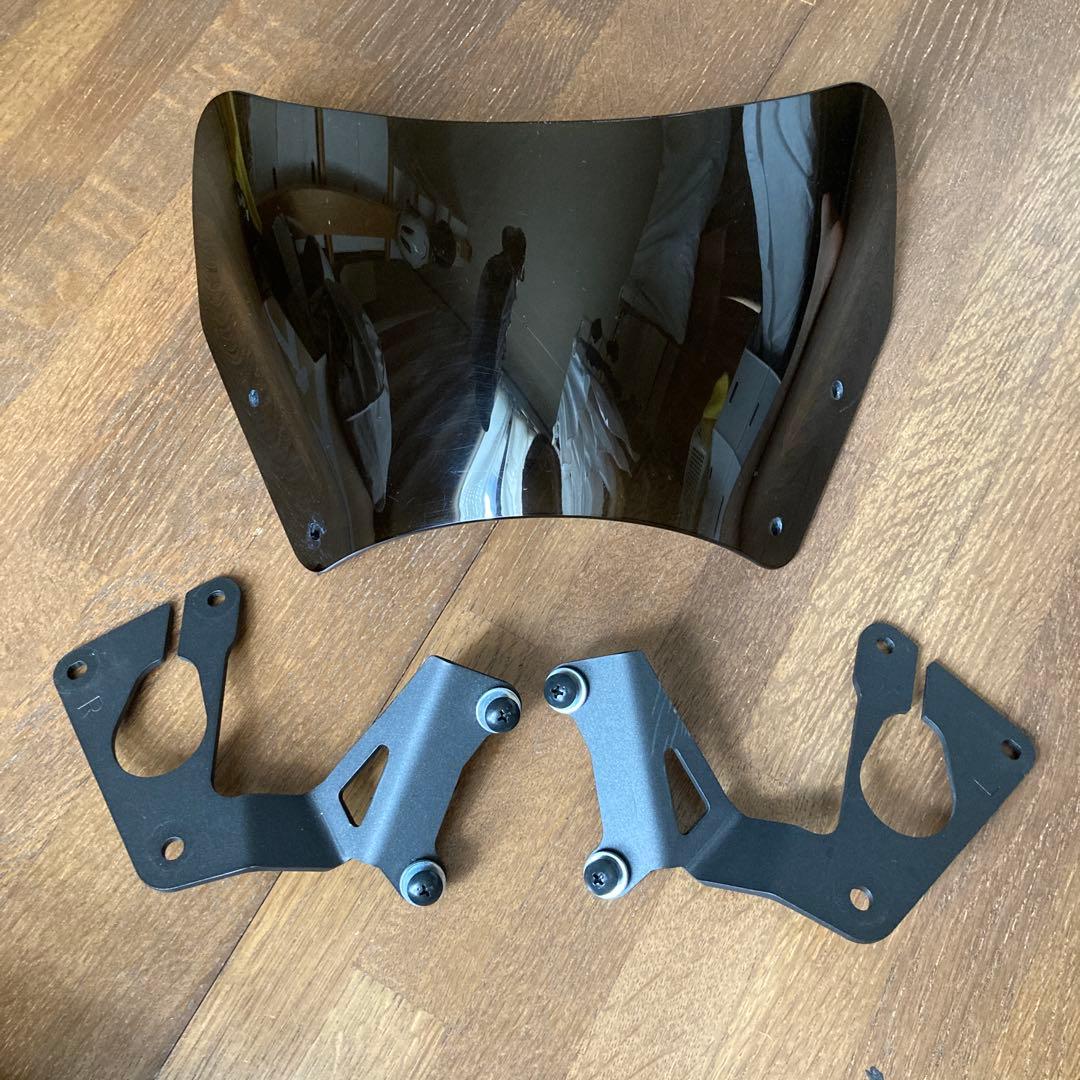 XSR700 (〜2021) ヤマハ純正スクリーン　フライスクリーン　ワイズギア