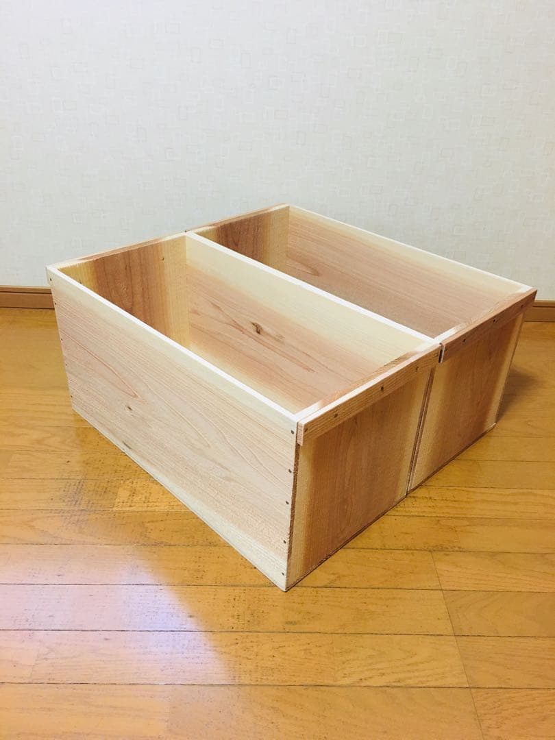 【新品】 青森 りんご箱 木箱 木製 杉 4箱セット