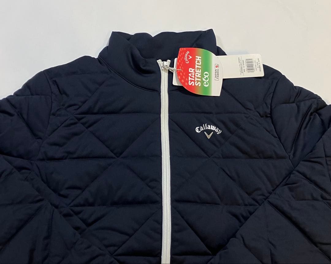 キャロウェイ ゴルフウェア レディース 中綿ジャケット、ブルゾン 未使用タグ付L