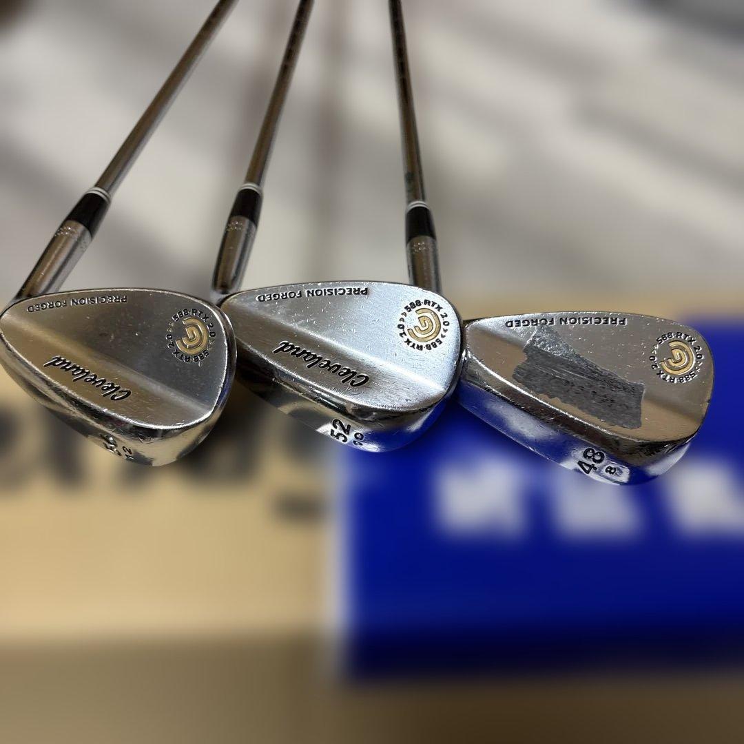 クリーブランドウェッジ松山英樹監修 48° 52° 56°ウェッジ 3本セット