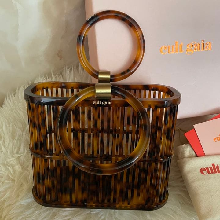 【訳アリ】浴衣小物 cult gaia Bekko Hand Bag BOX付