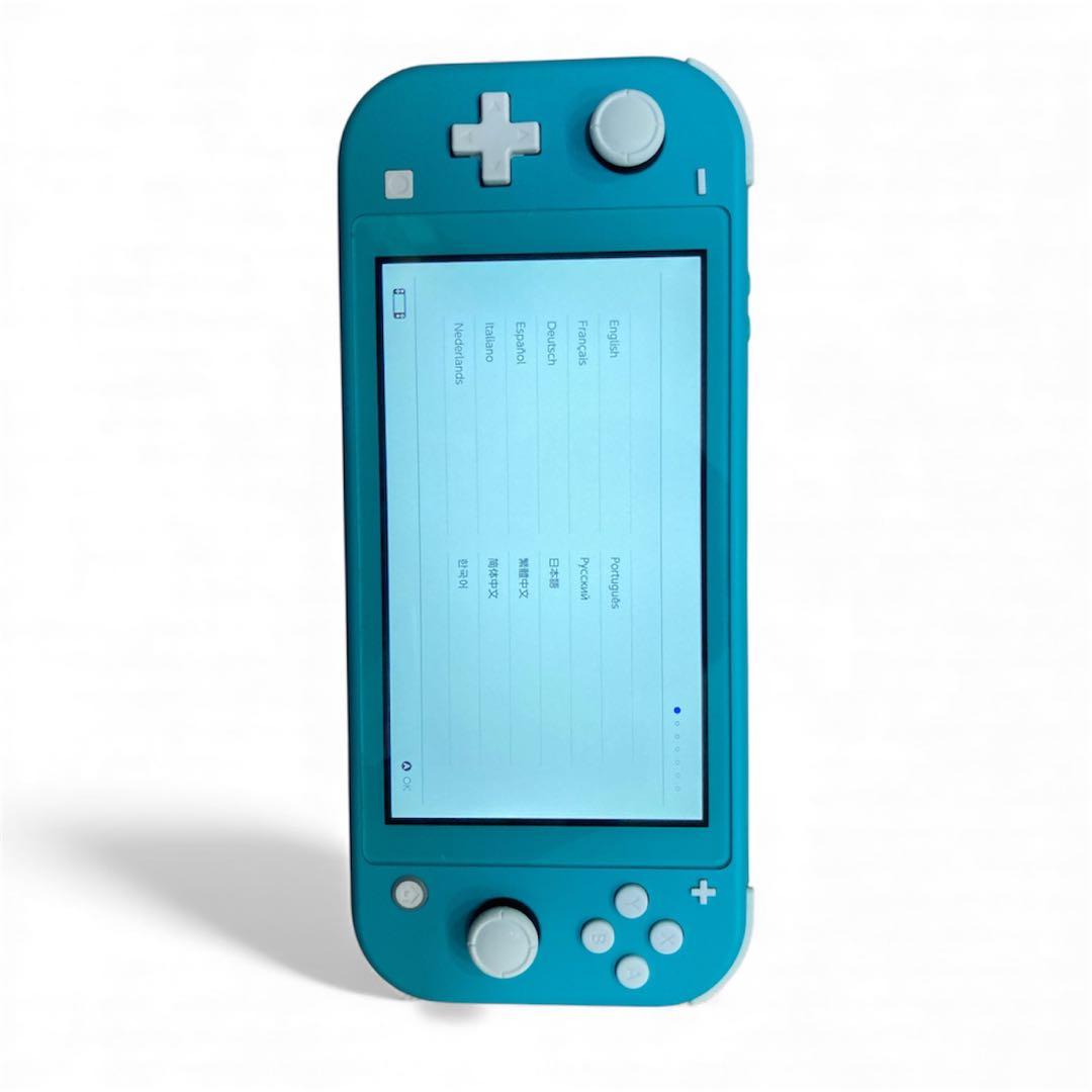 美品 Nintendo Switch Lite ターコイズ スイッチライト本体