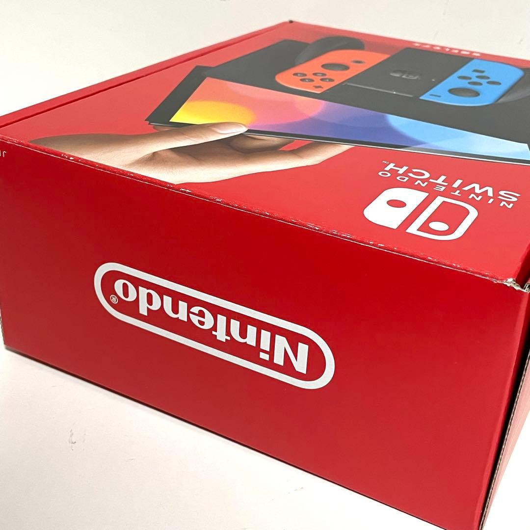 新品未開封品 Switch (有機ELモデル) ネオンブルー・ネオンレッド