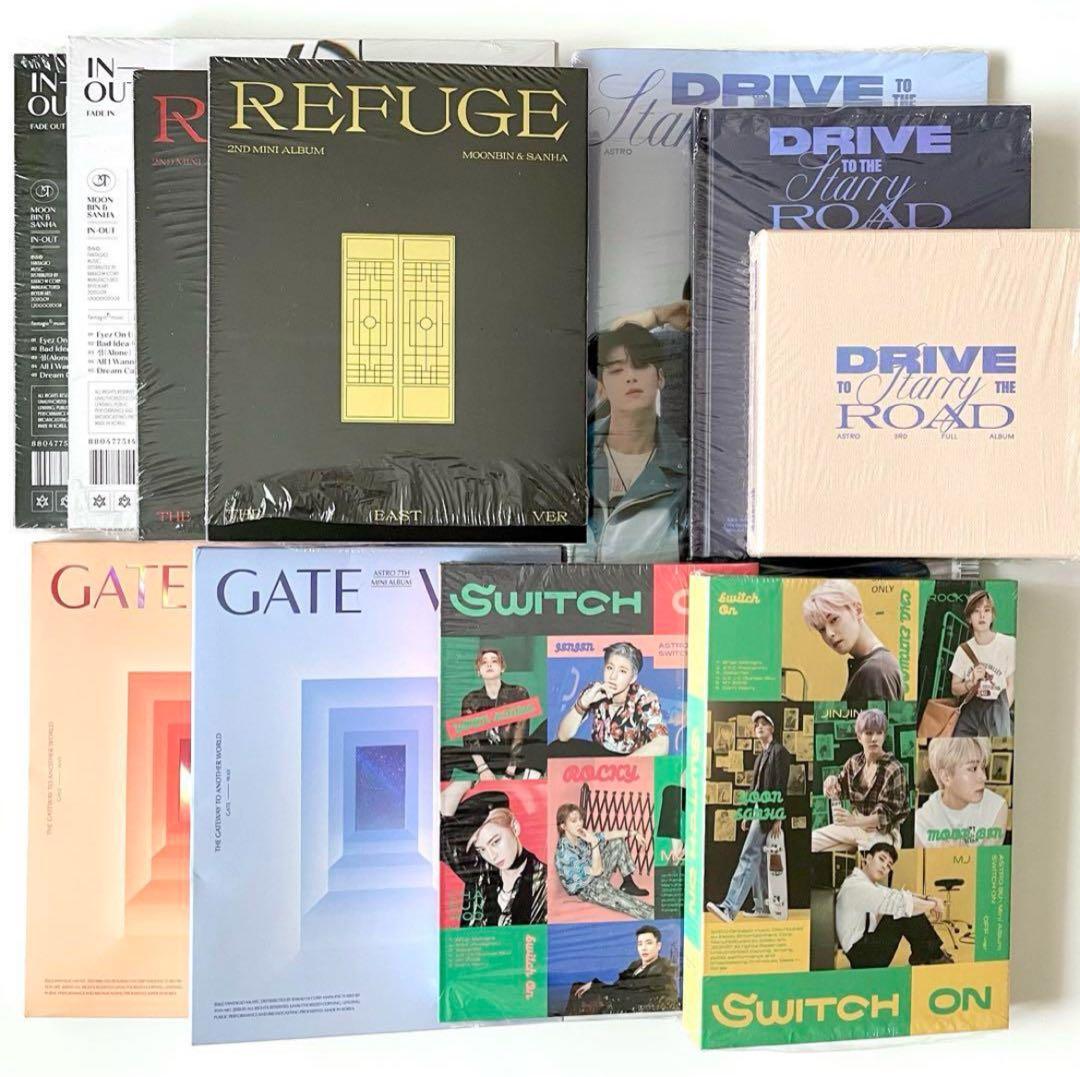 【 開封済み 】ASTRO アルバム 11枚セット　トレカなし