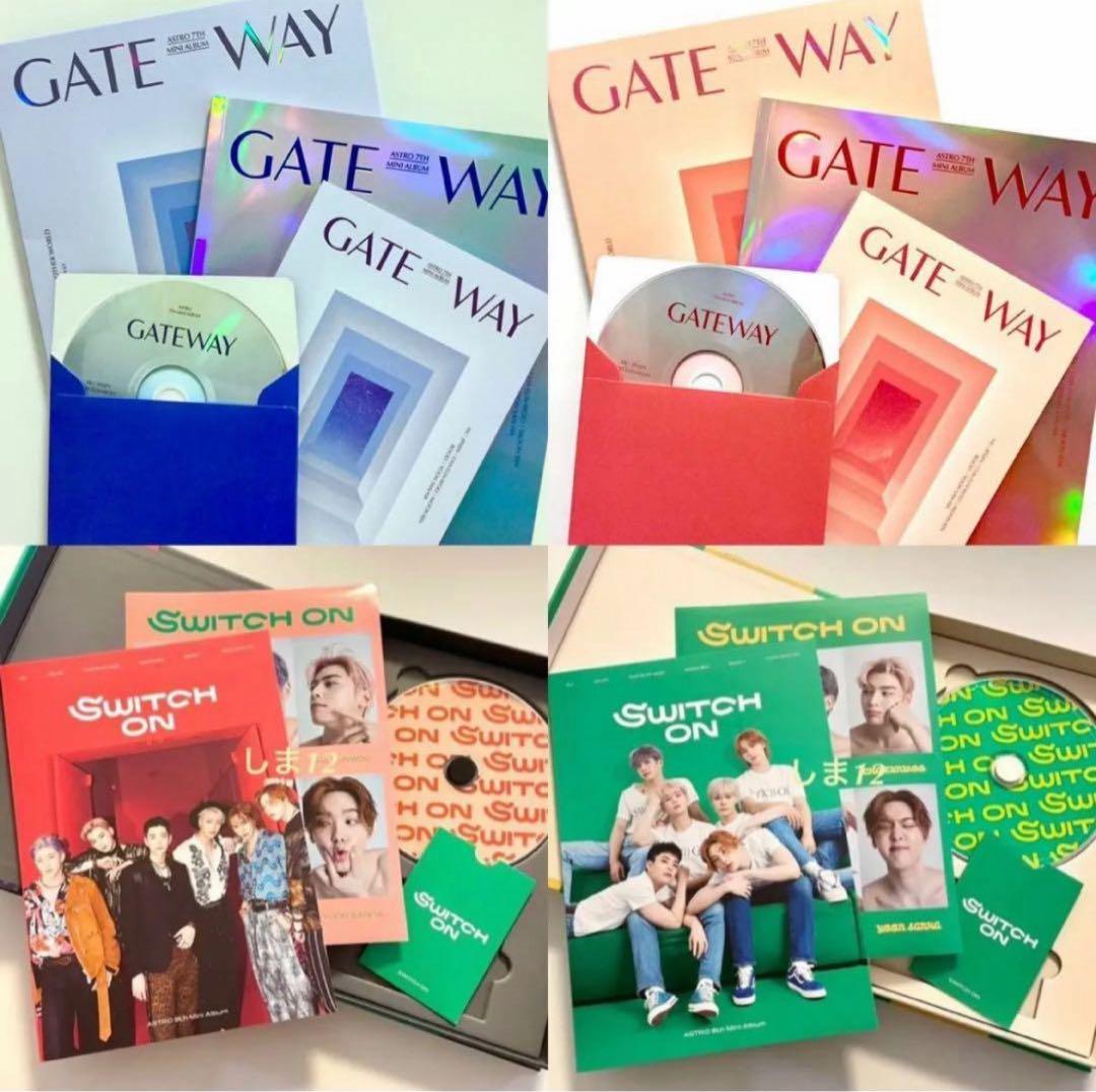 【 開封済み 】ASTRO アルバム 11枚セット　トレカなし