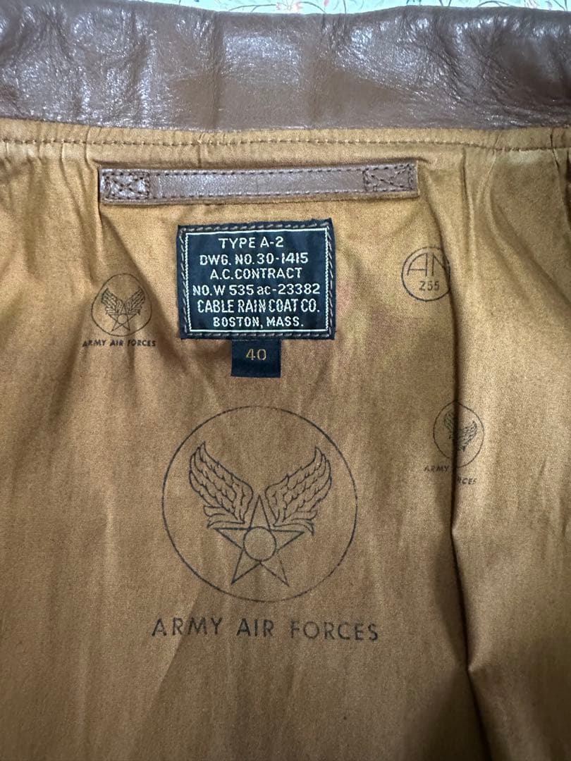 リアルマッコイズ　A-2【値下げ 1/25迄限定】