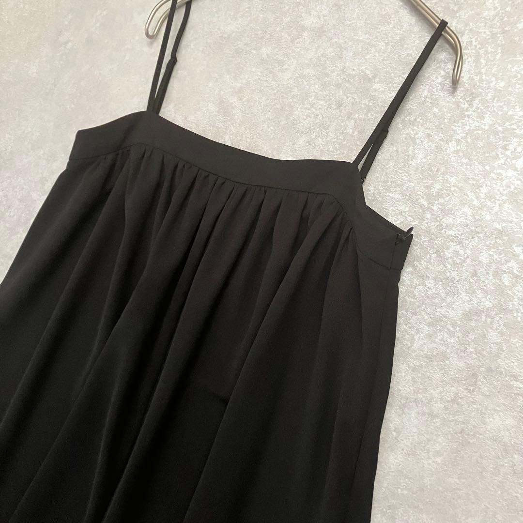 美品 2025 plage BARE サロペット 36ブラック 完売