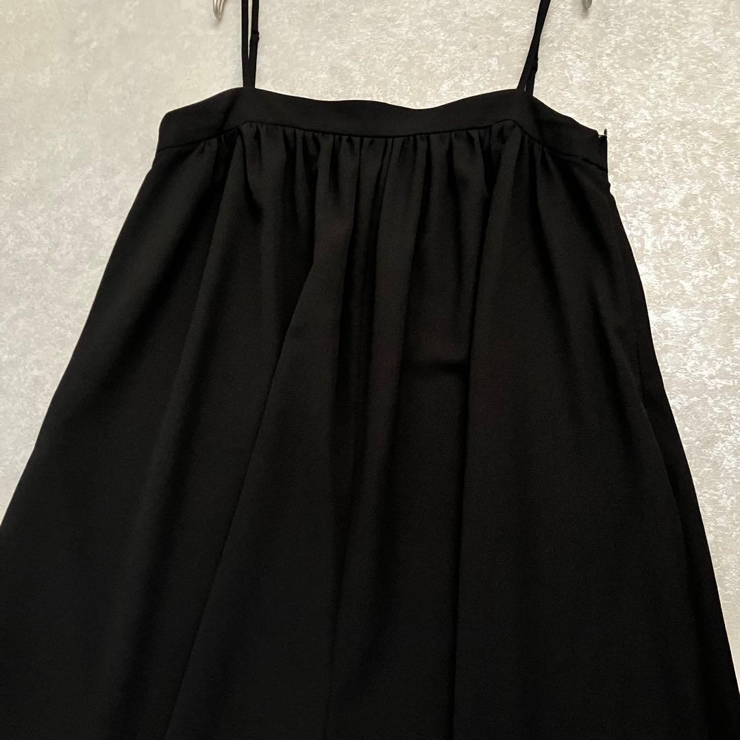 美品 2025 plage BARE サロペット 36ブラック 完売