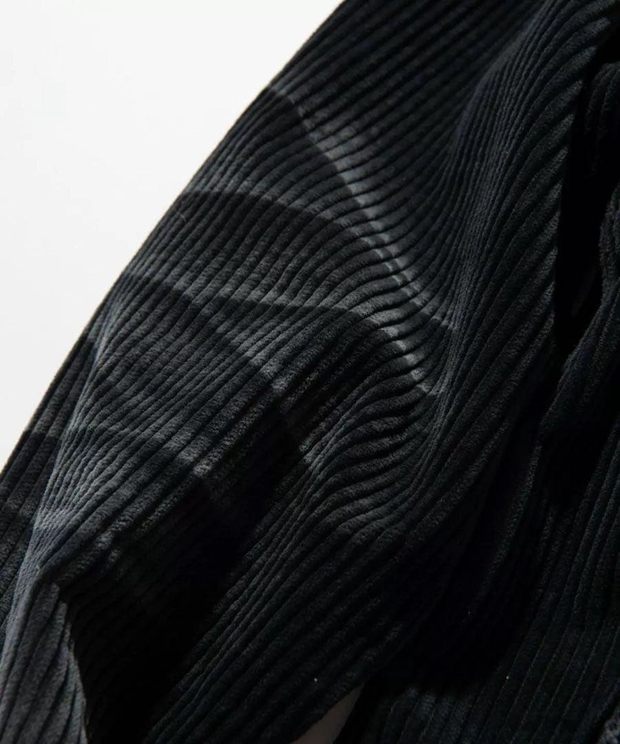 Glamb - クラシックコーデュロイジャケット 黒