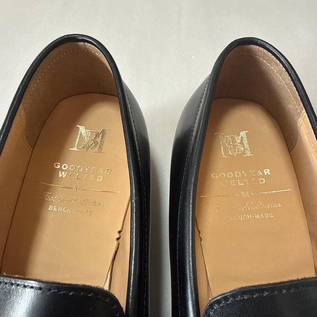 MB ハンドメイド グッドイヤーウェルトレザーローファー by アノネイ