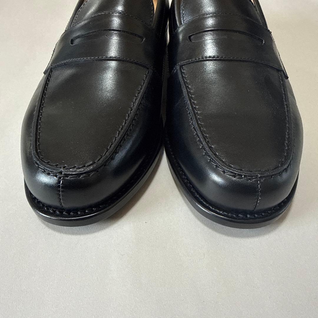 MB ハンドメイド グッドイヤーウェルトレザーローファー by アノネイ