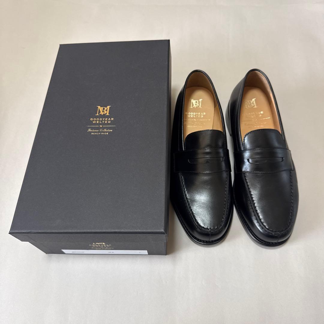 MB ハンドメイド グッドイヤーウェルトレザーローファー by アノネイ