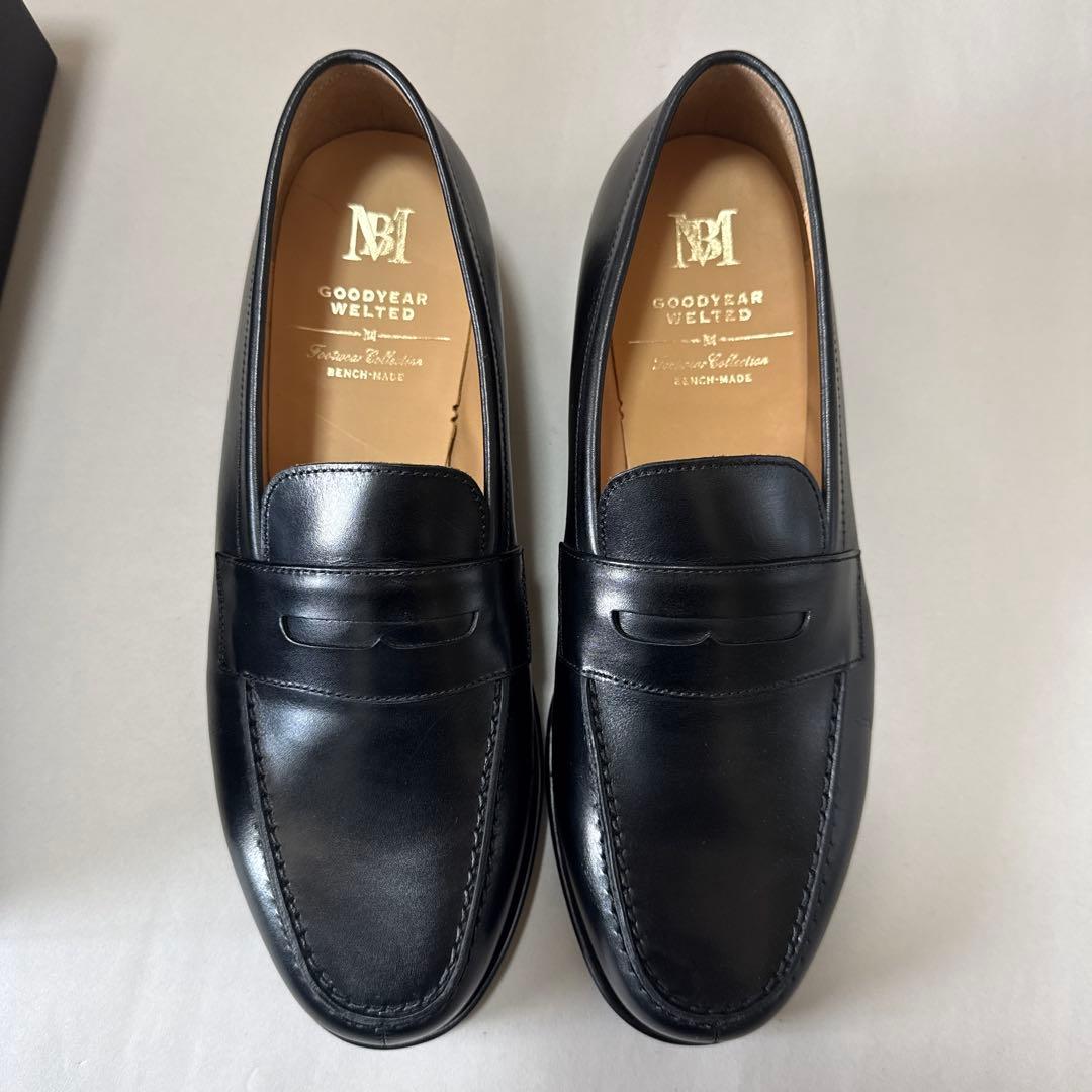 MB ハンドメイド グッドイヤーウェルトレザーローファー by アノネイ