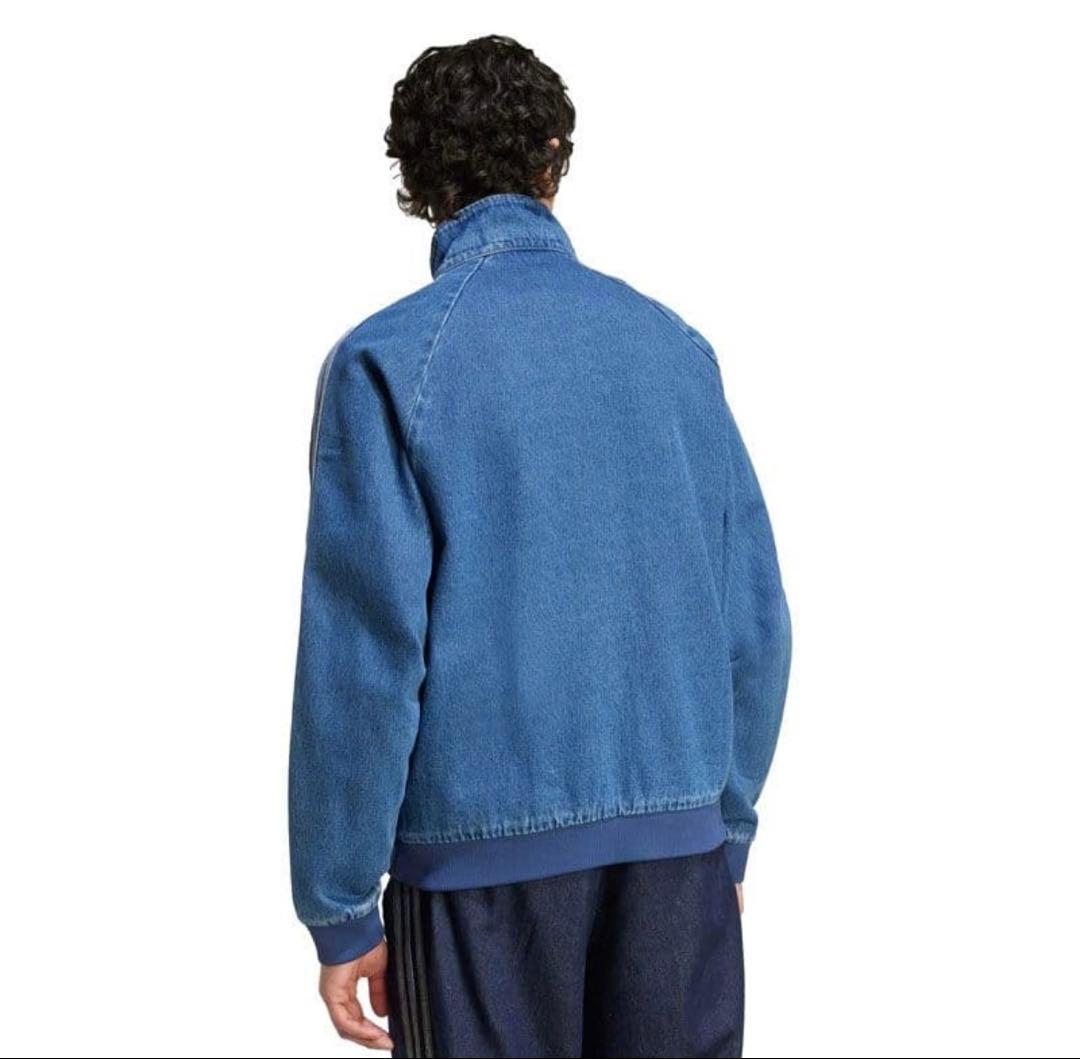 ⭐️未使用⭐️adidas ダークブルー デニムジャケット 2XLサイズ