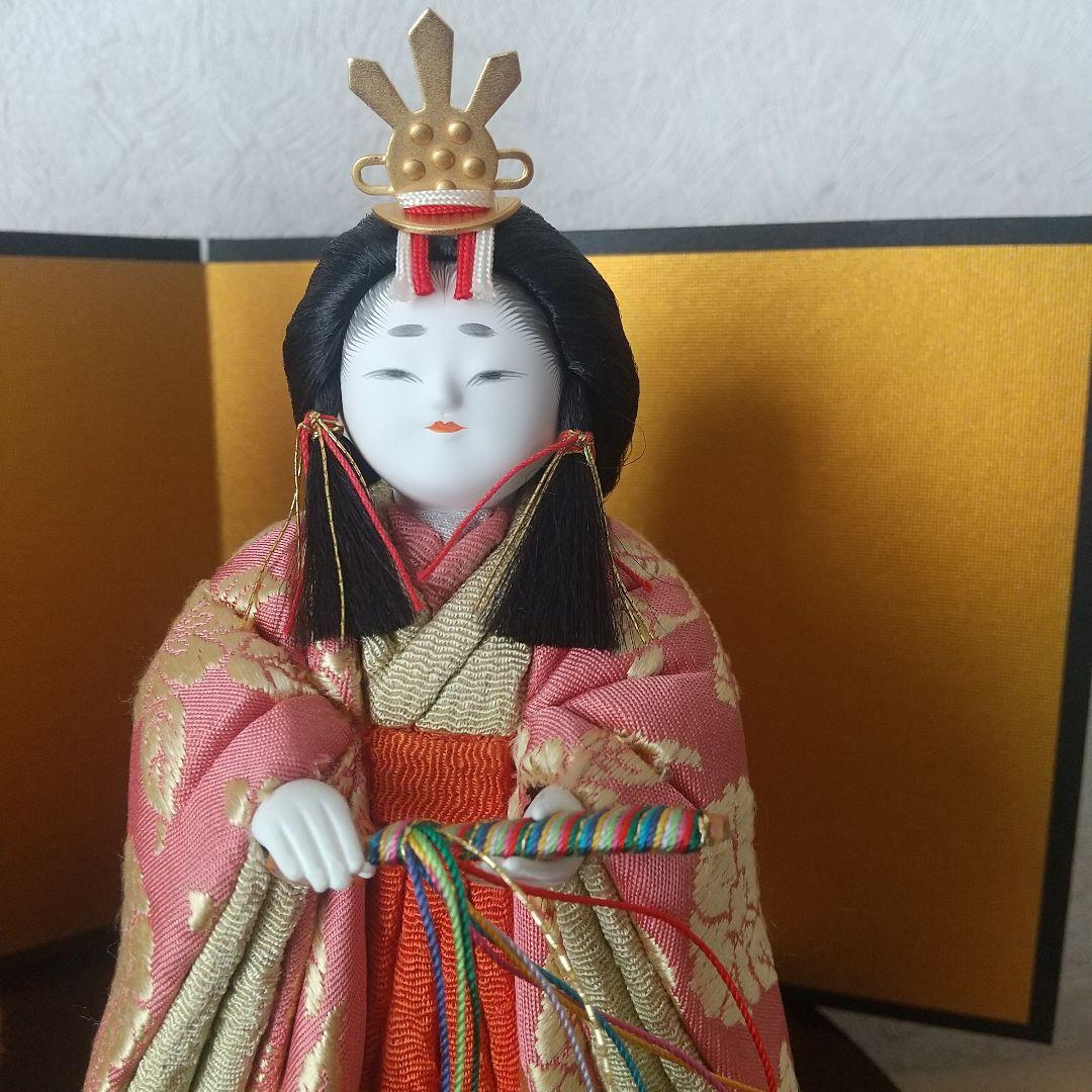 お値下げ中 原孝洲 雛人形 親王飾り 木目込み雛人形 立雛