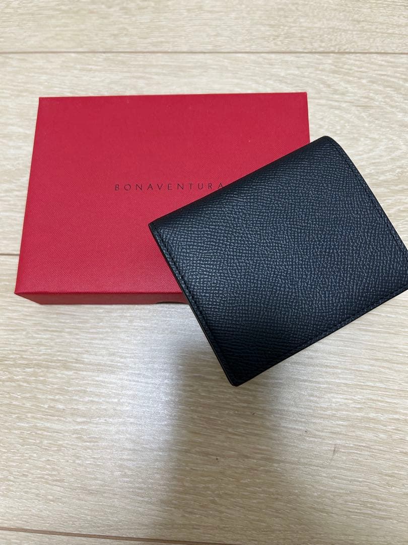 BONAVENTURA 二つ折り財布 ブラック
