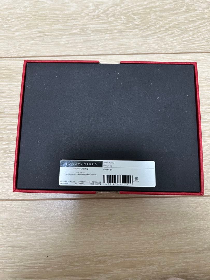 BONAVENTURA 二つ折り財布 ブラック