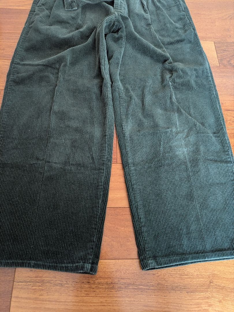 90s ラルフローレン usa製 初期タグ　コーデュロイパンツ　ダークグリーン
