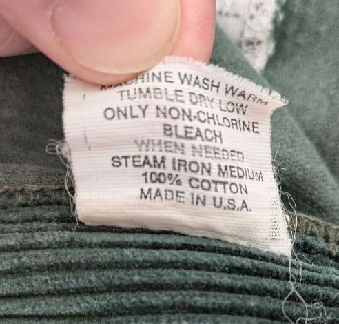 90s ラルフローレン usa製 初期タグ　コーデュロイパンツ　ダークグリーン