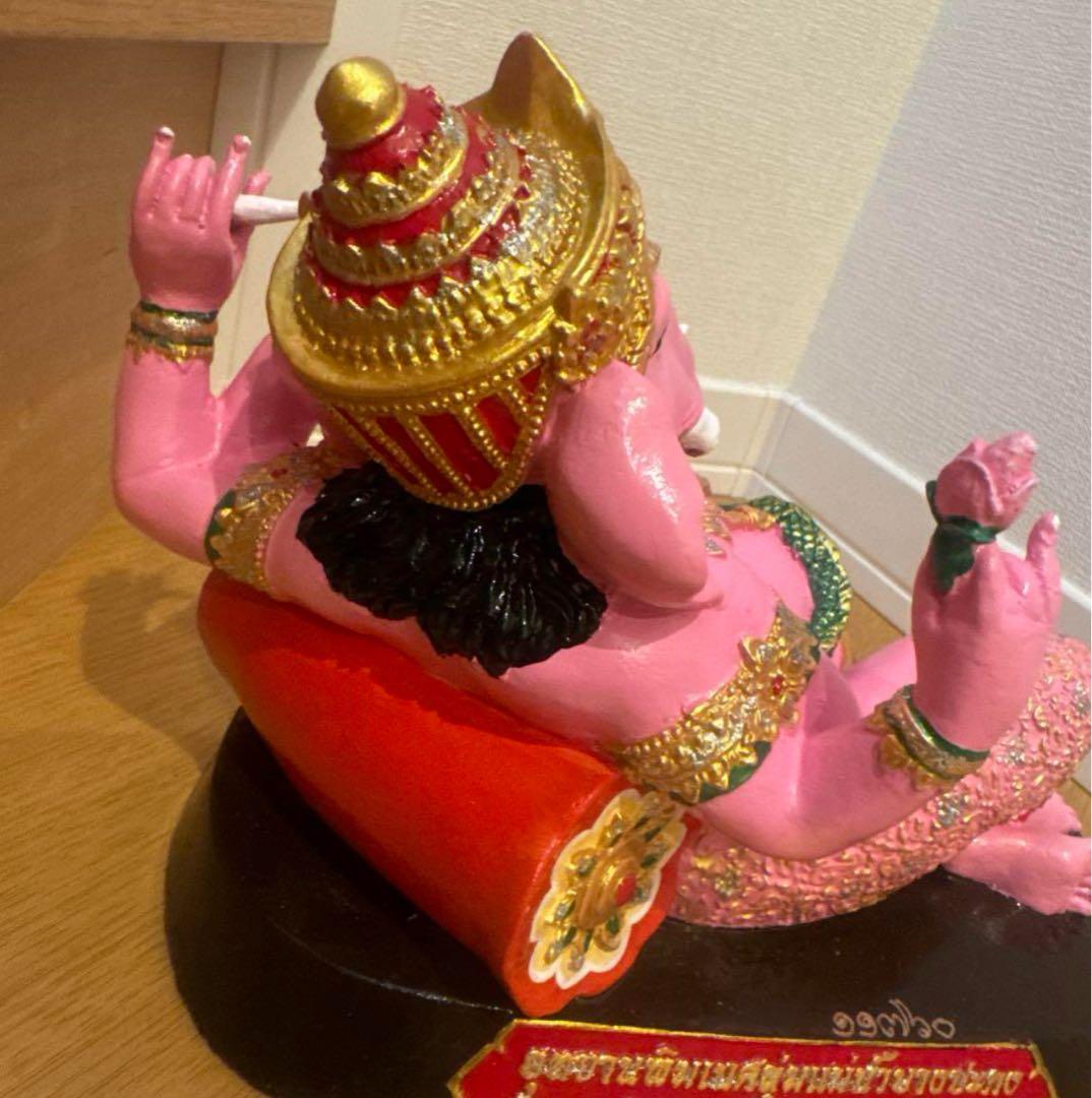 3倍速で願いが叶うと言われている☀︎ピンクのガネーシャワット・サマーンラタナラーム