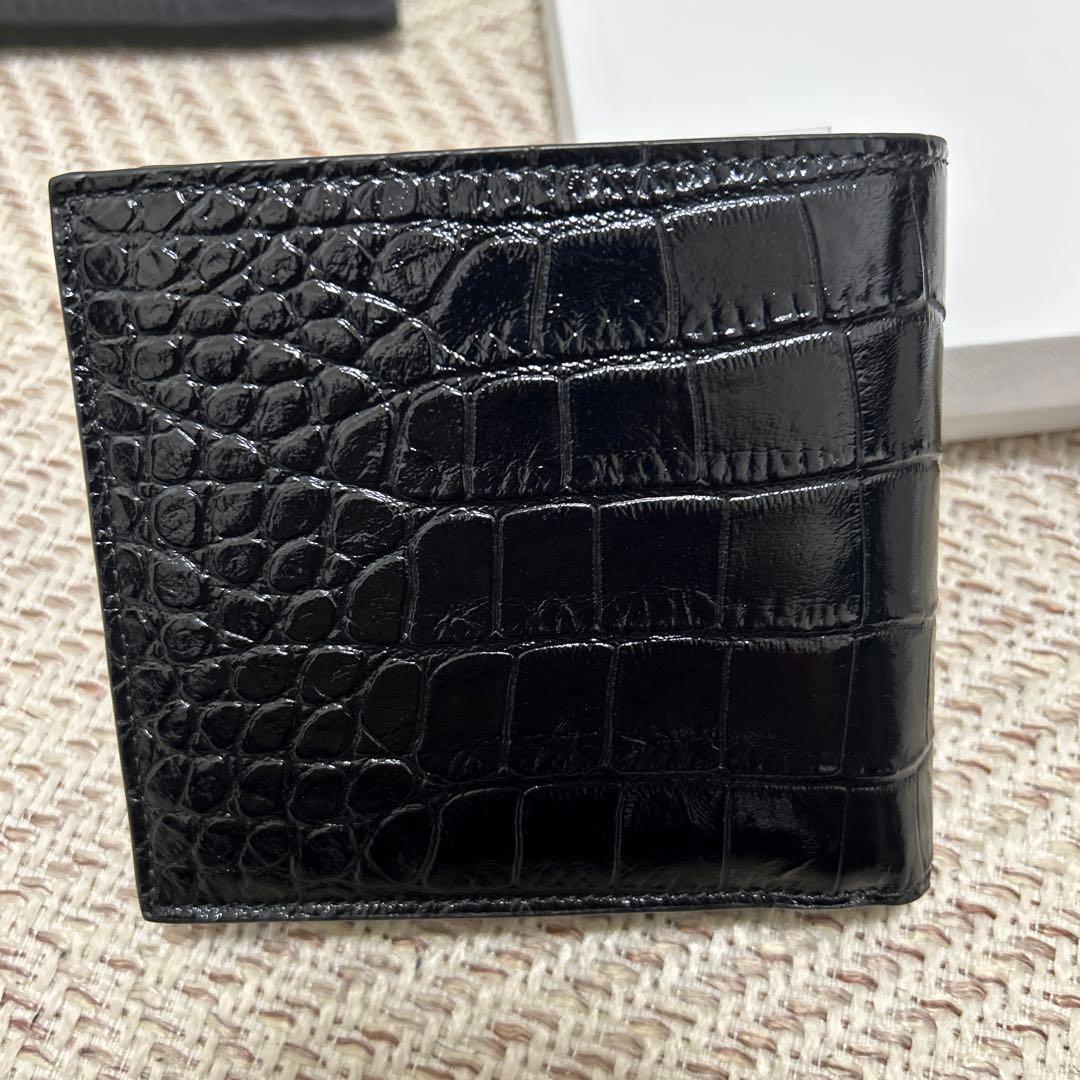 美品！CELINE ブラック 二つ折り財布