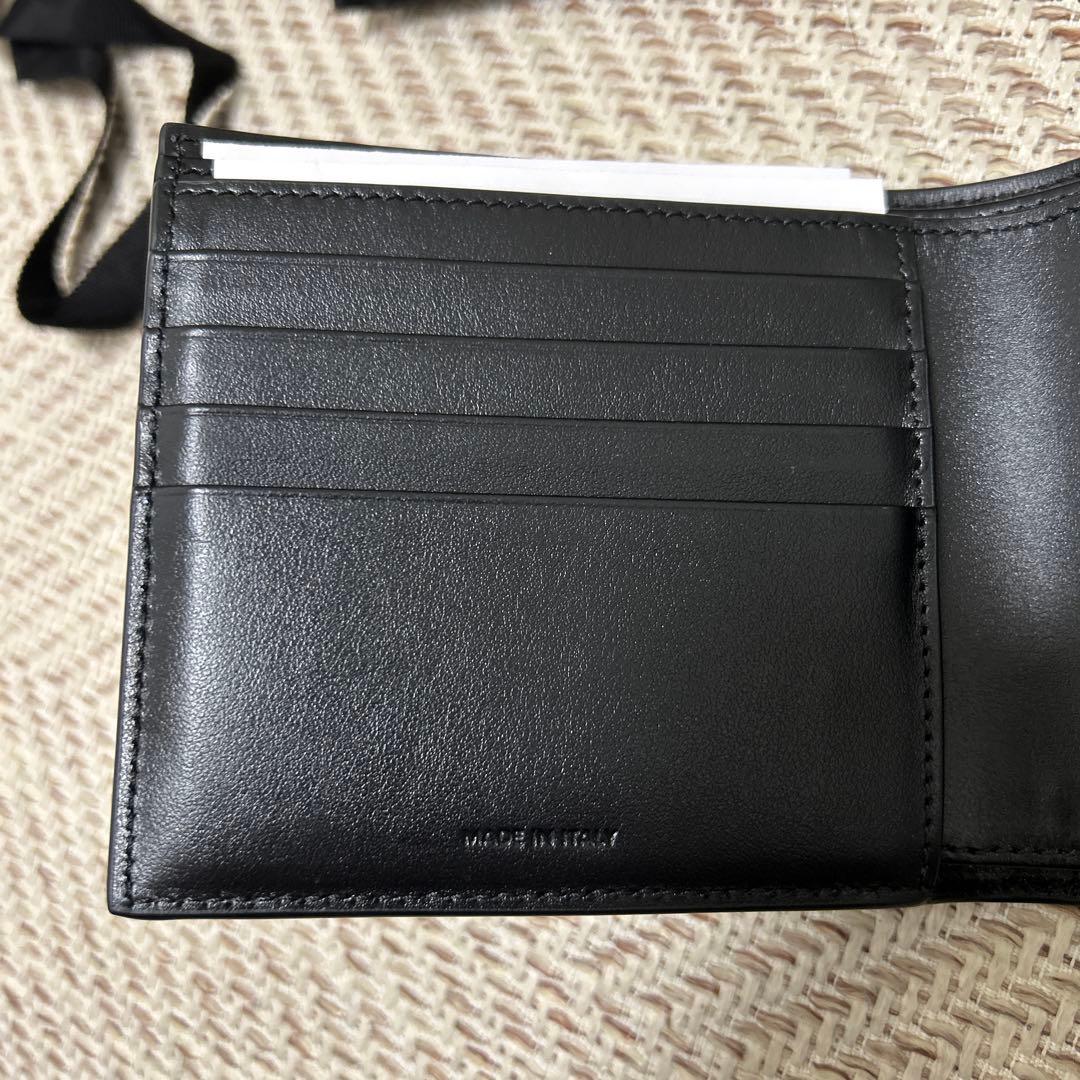美品！CELINE ブラック 二つ折り財布