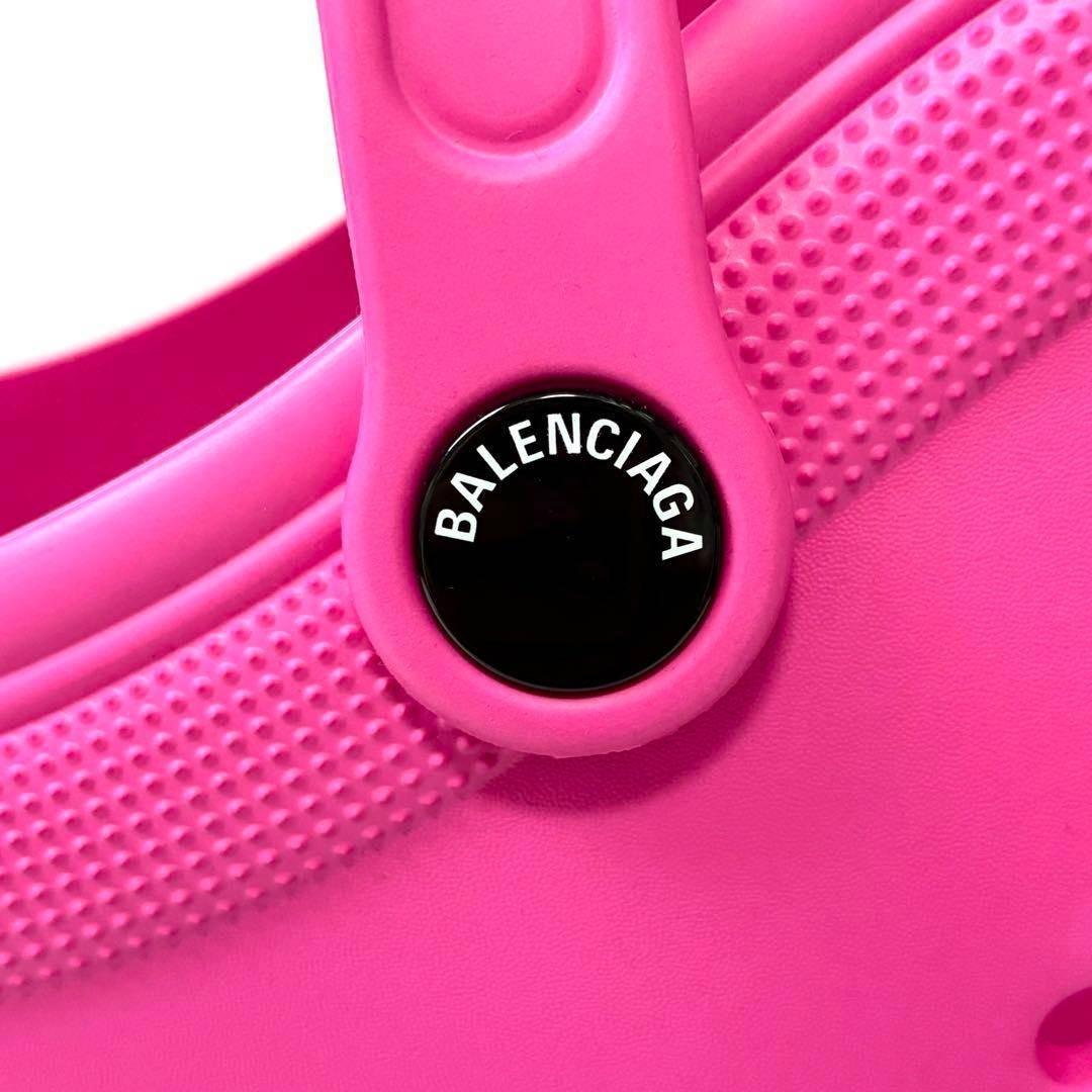 NEO新品　未使用　バレンシアガ　クロックス　トートバッグ　ピンク