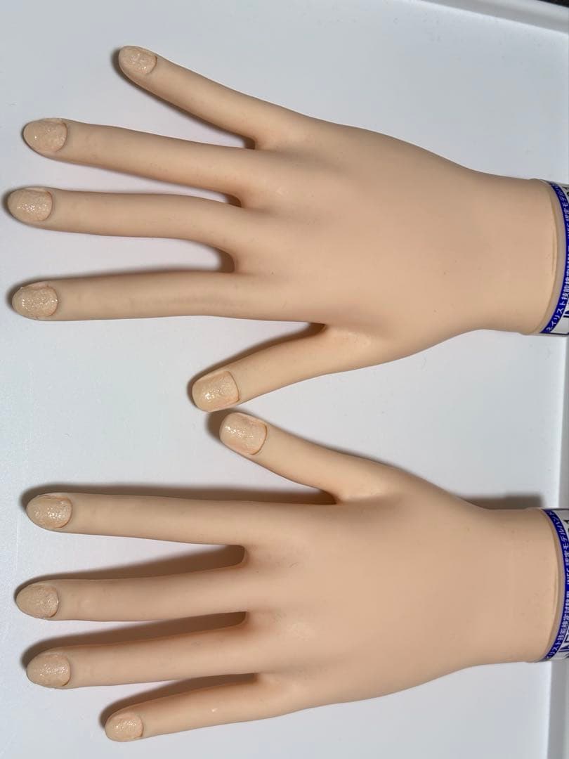 JNEC認定モデルハンド（両手） ネイルチップⅹ2