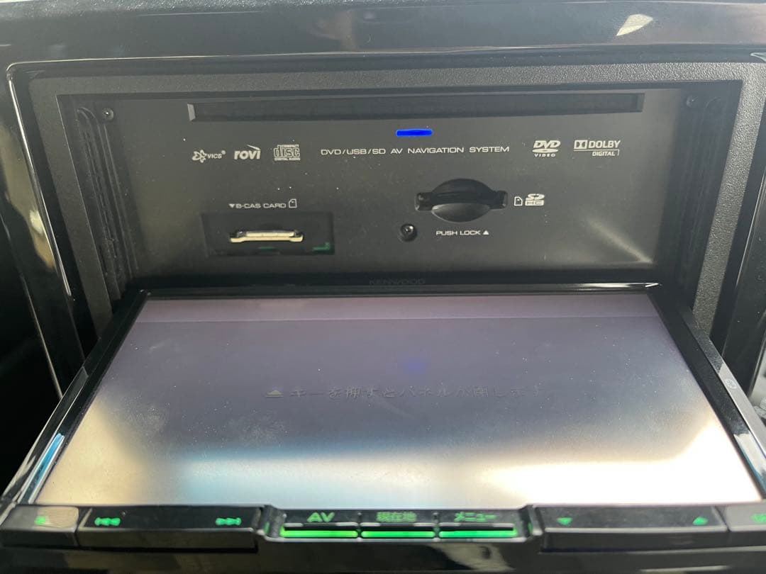 KENWOOD MDV-737DT Bluetooth フルセグ DVD再生
