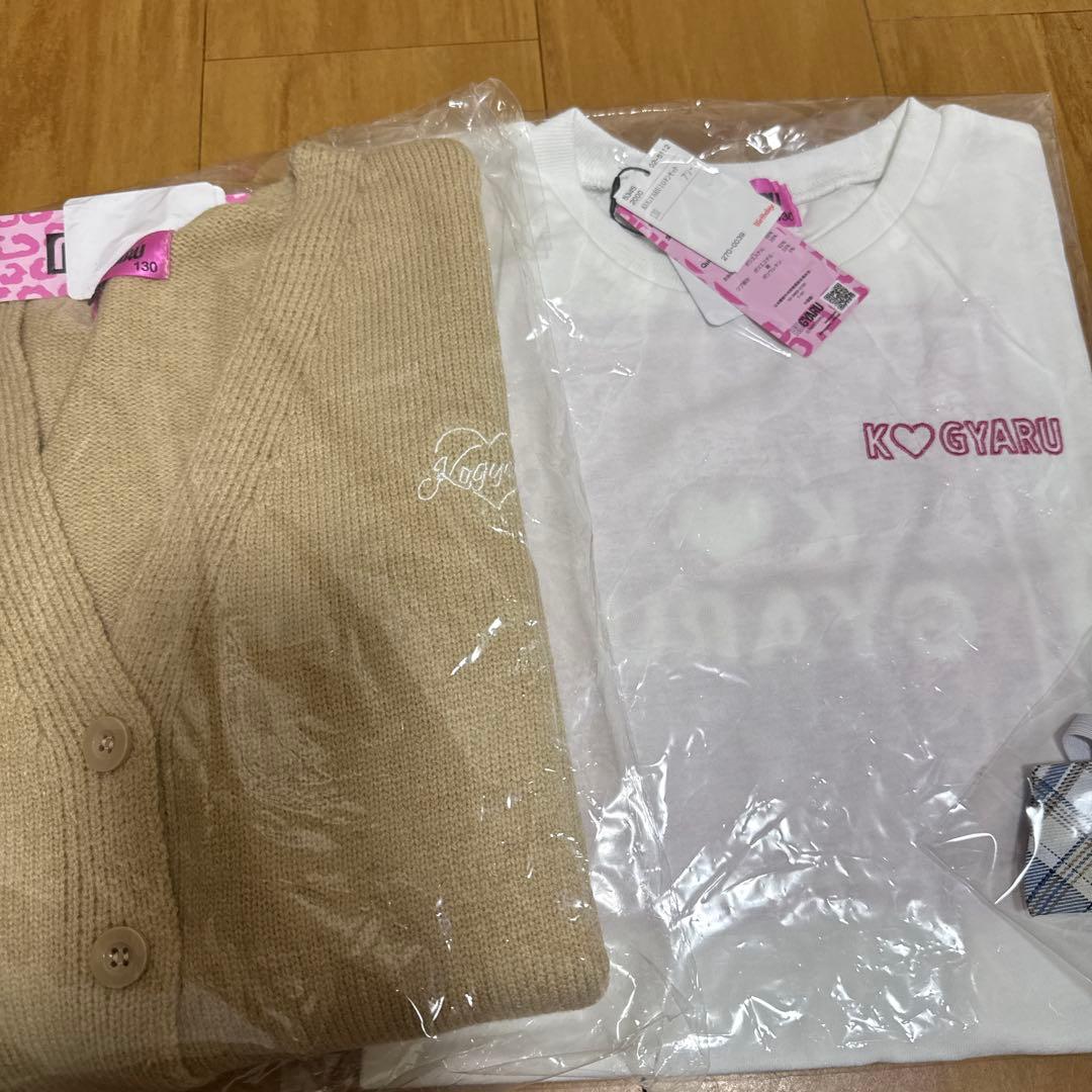 【未使用】バースデー コギャル KOGYARU 制服 130レッグウォーマー6点