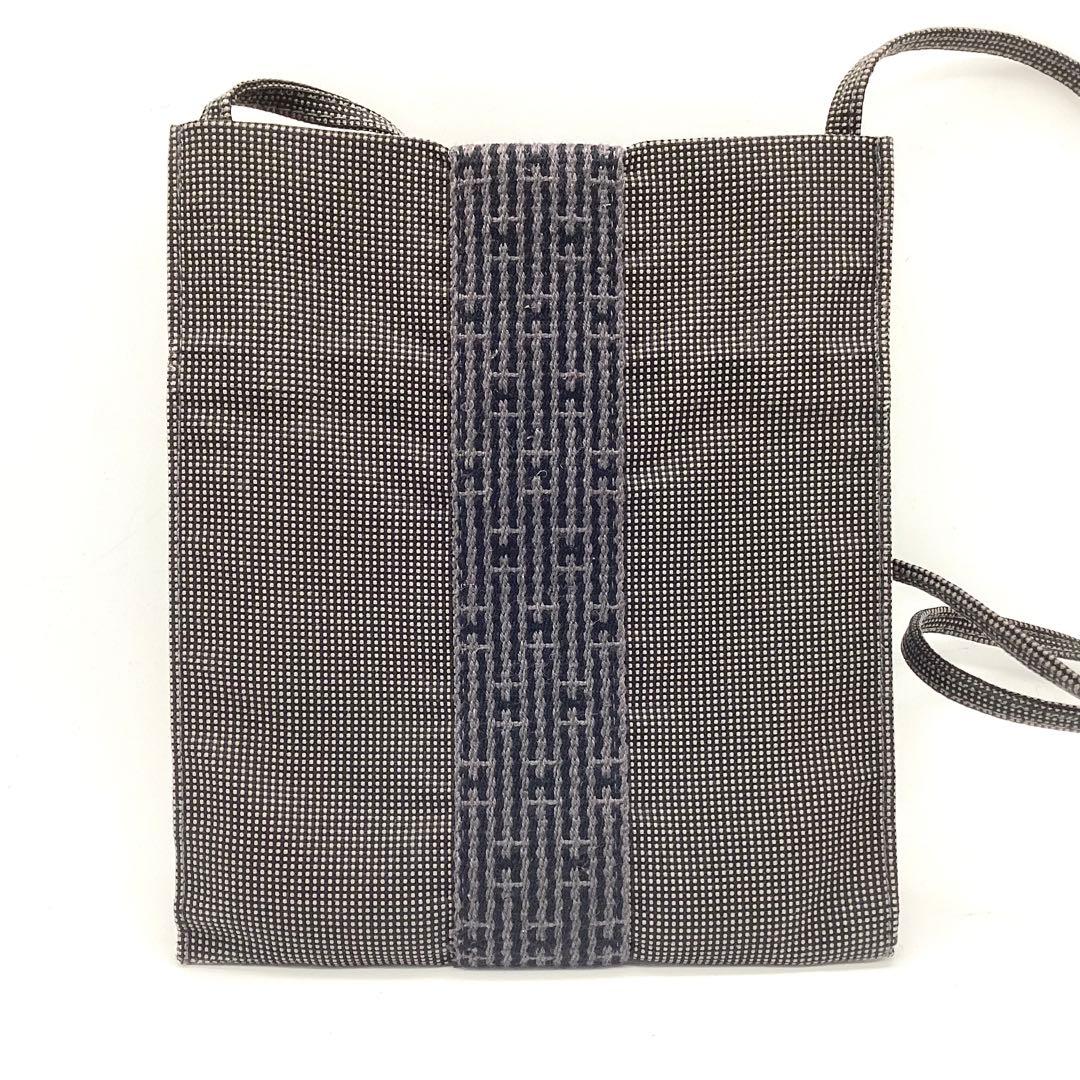 極美品　エルメス　エールライン　サコッシュ　ポシェット　ポーチ　男性　女性