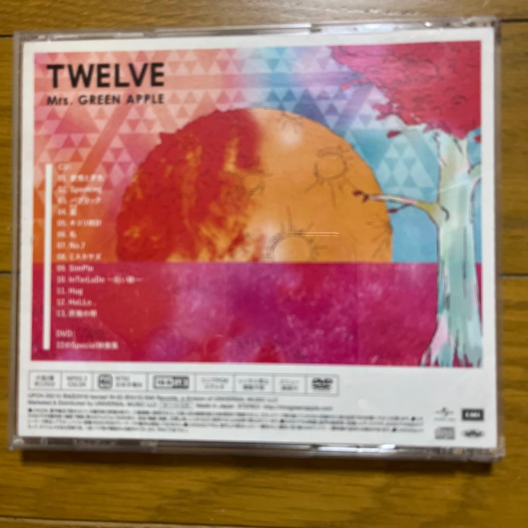 Mrs.GREEN APPLE TWELVE 初回限定版