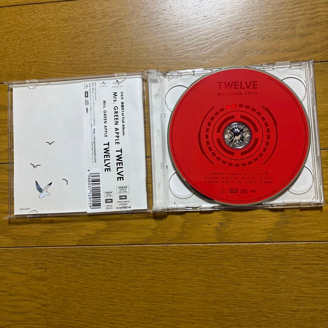 Mrs.GREEN APPLE TWELVE 初回限定版