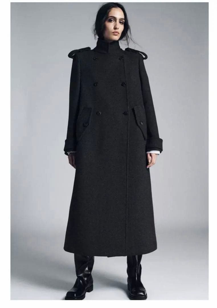 ZARA ZW COLLECTION ウールロングコート XS