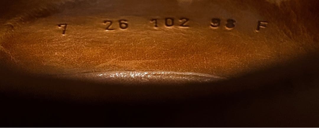 98年製デカタグ☆Paraboot CHAMBORD サイズ7 シャンボード