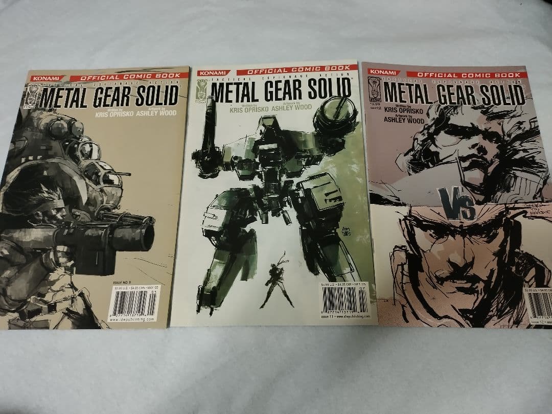 IDW メタルギアソリッド 1-2,4-9,11-12 アメコミ