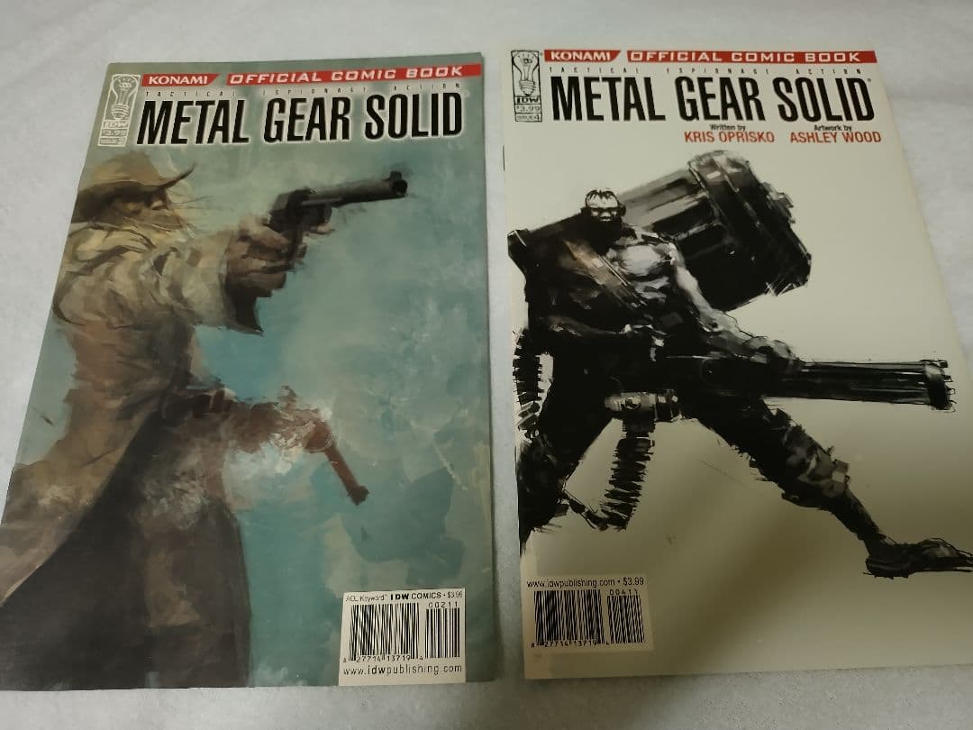 IDW メタルギアソリッド 1-2,4-9,11-12 アメコミ