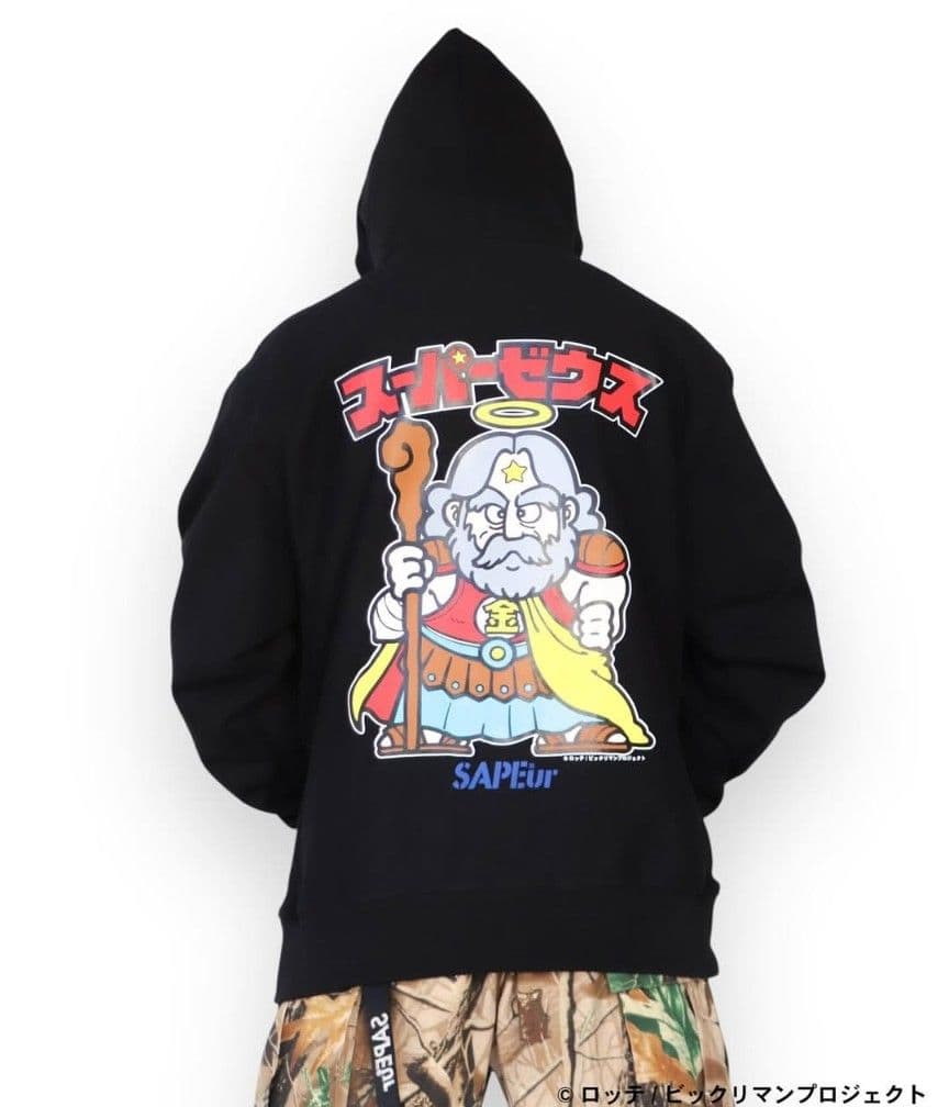 SAPEur サプール スーパーゼウスフーディ Mサイズ　ビックリマン　パーカー