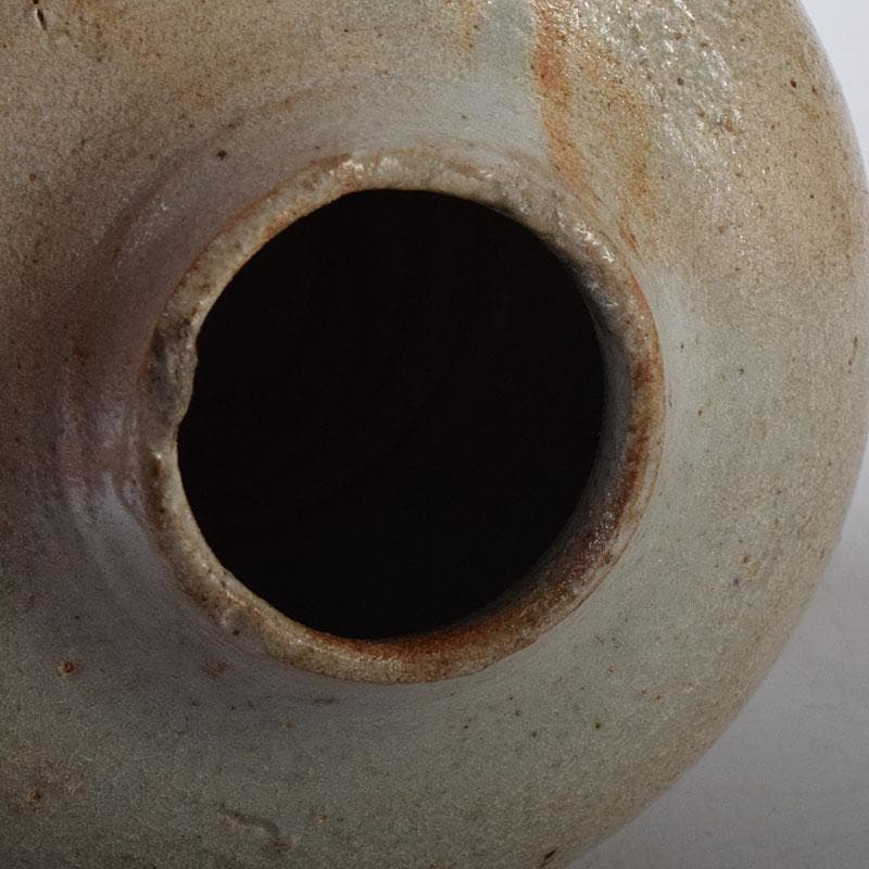 いいもの　朝鮮美術　李朝　白磁　茶器　茶入　時代箱　V　7756