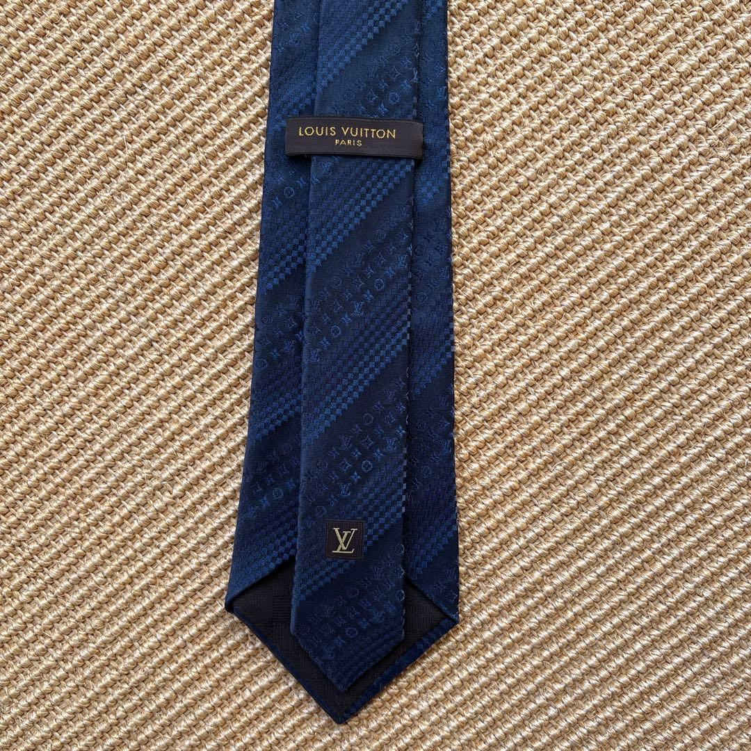ルイヴィトン ネクタイ マイクロ ダミエ モノグラム ミックス 名作