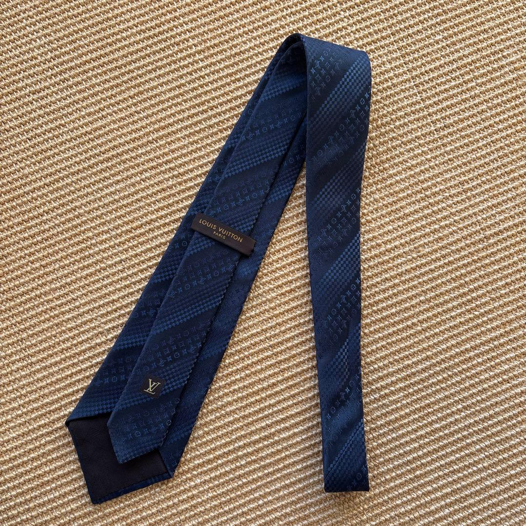 ルイヴィトン ネクタイ マイクロ ダミエ モノグラム ミックス 名作
