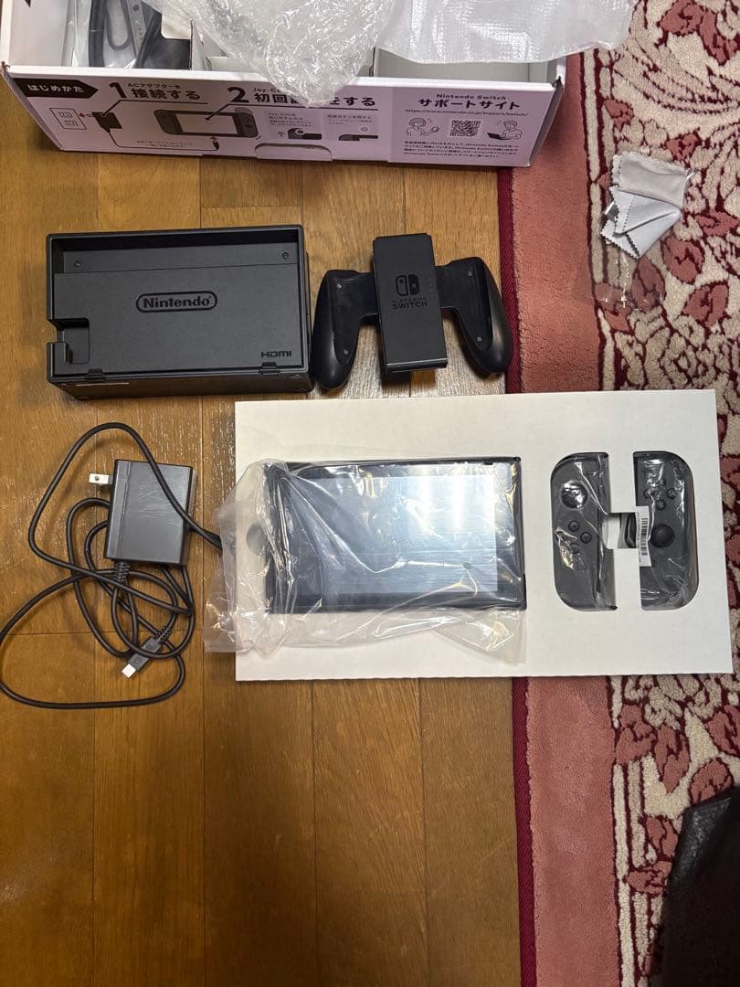 Nintendo Switch 本体 グレー Joy-Con付き　ジャンク品