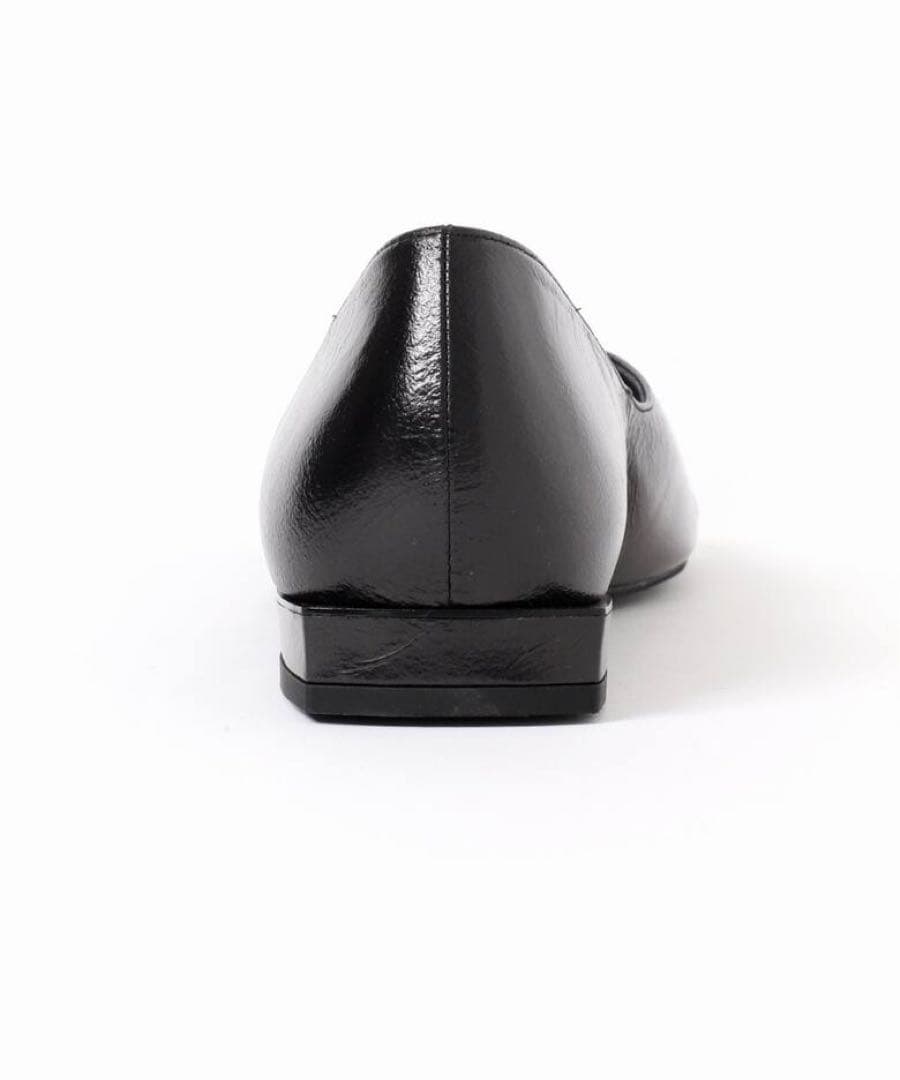 GRISEレザースクエアARTYフラット LE TALON パンプス