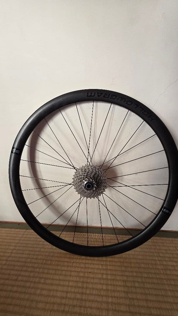完組ホイール ブラック スプロケット付き