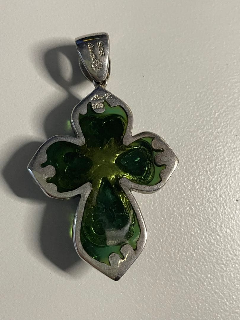 アイミイタリア製 ムラーノガラス ミルフィオリペンダント シルバー925