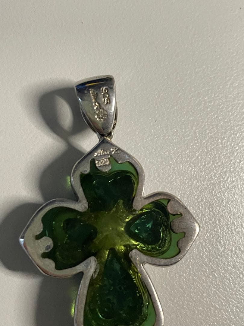 アイミイタリア製 ムラーノガラス ミルフィオリペンダント シルバー925