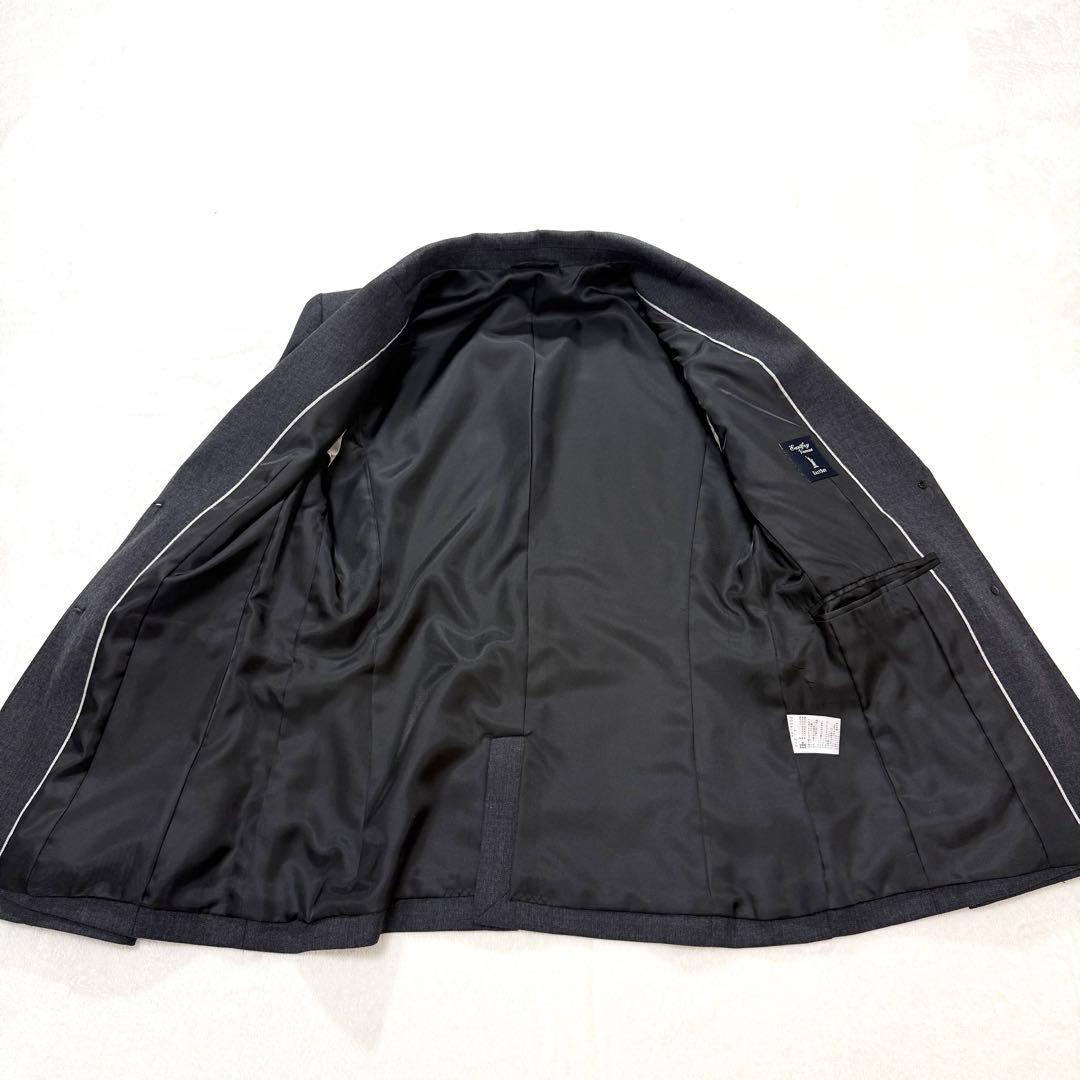 美品　EASTBOY VENUS グレー 金ボタン エンブレム付 ジャケット7